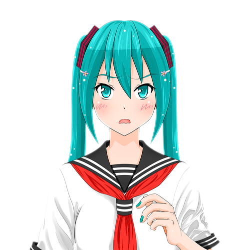 セーラー服ミクさん