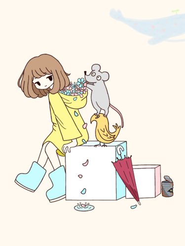 雨上がり