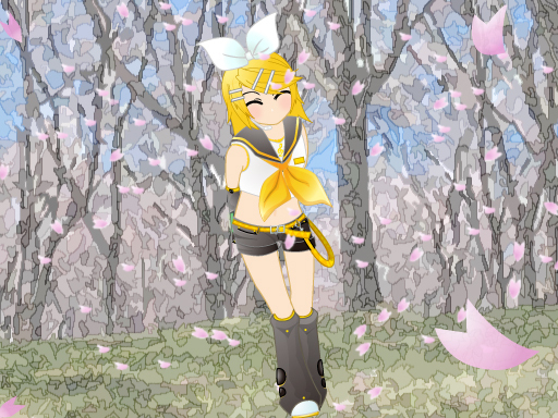 桜吹雪