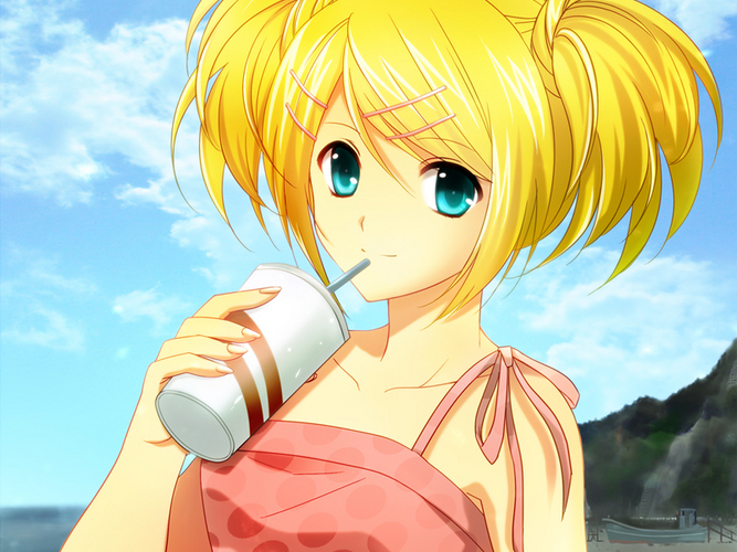 夏らしく…