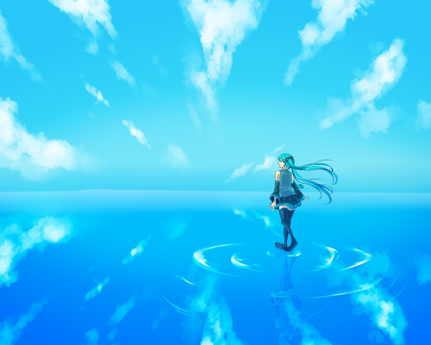 青