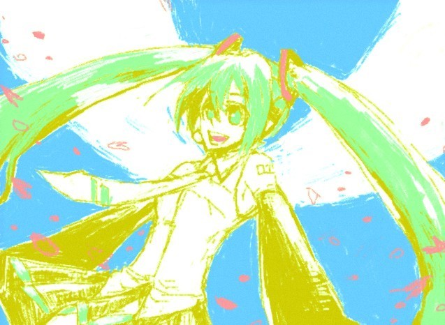 チョーク絵もどき