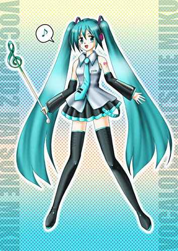 音楽少女ミクさん
