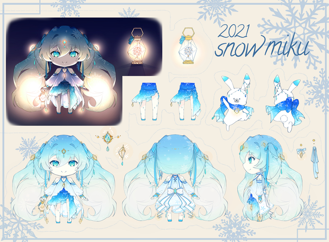 Seiwiの2021雪ミク