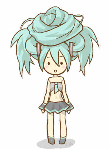 あついので