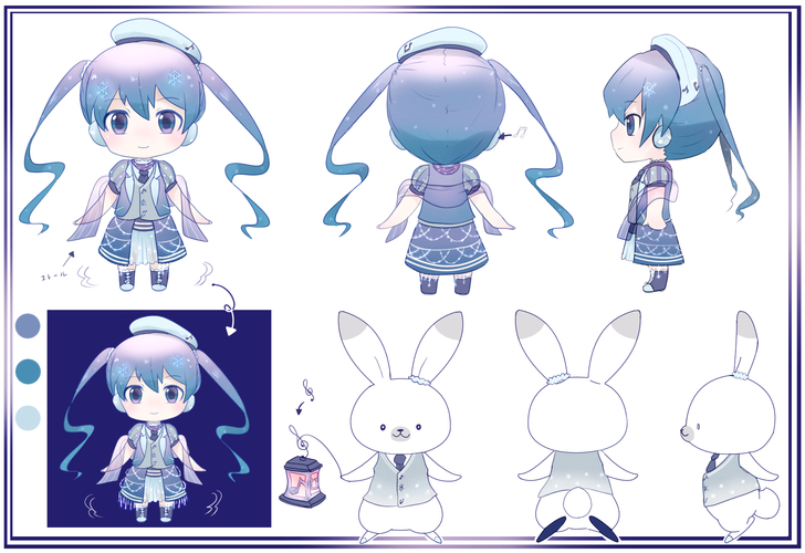 雪ミク2021