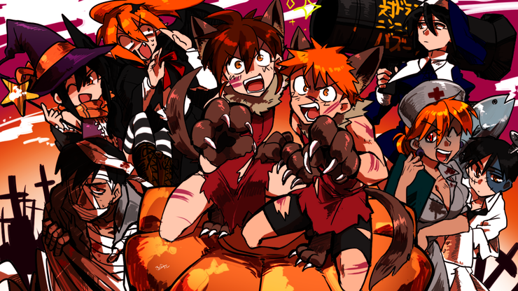 八雲家のハロウィン