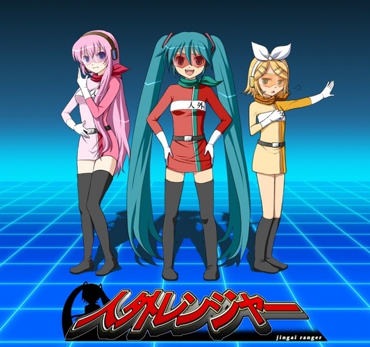 戦隊少女見参!