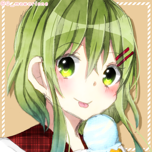 フリーアイコン:GUMI