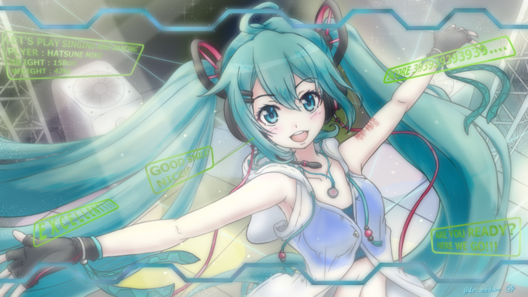 初音ミク「Let's play singing and dancing!」