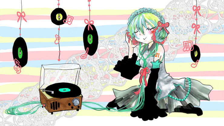かみのけヘッドホン
