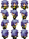 【亜種】藍音ヨルのドット絵【RPGツクール】