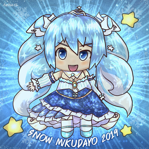 雪ミクダヨー2019