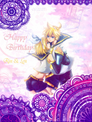 Happy Birthday v RIN LEN