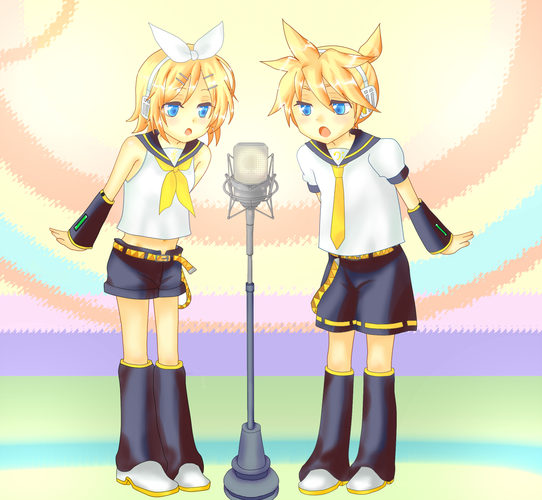 歌う鏡音