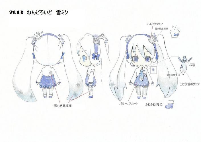 2013年雪ミク衣装