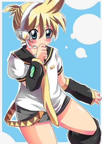 レンがリンのズボンを穿いたようです