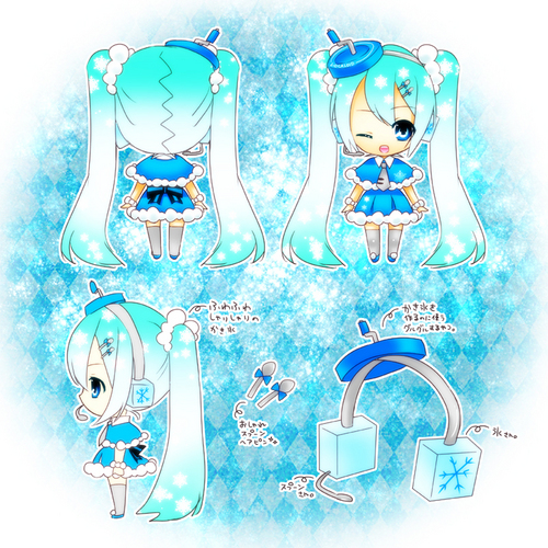 シャリシャリかき氷ミクちゃん