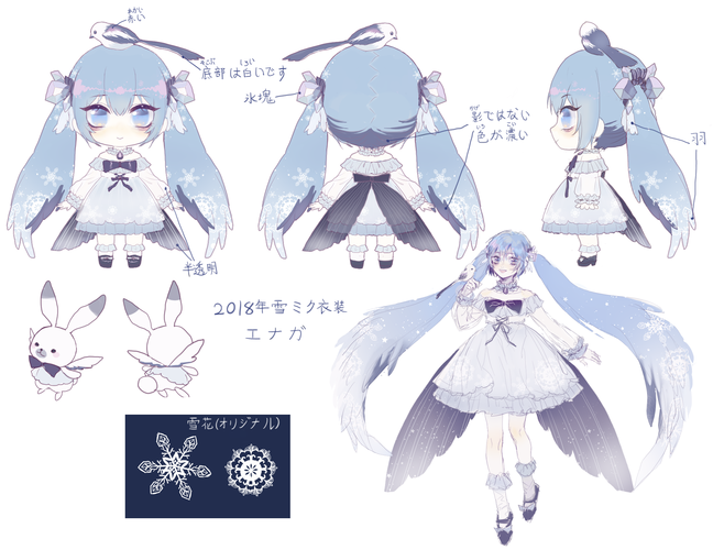 SNOW MIKU 2018(Long-tailed Tit)