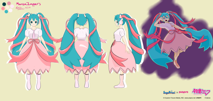Hatsune Miku Costume Design