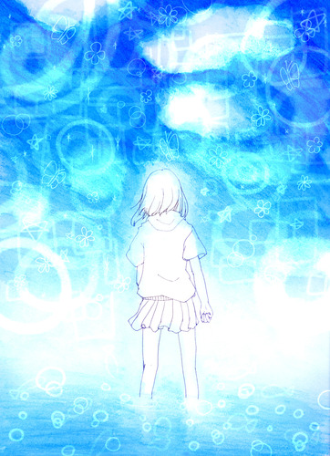 ここにひとり。
