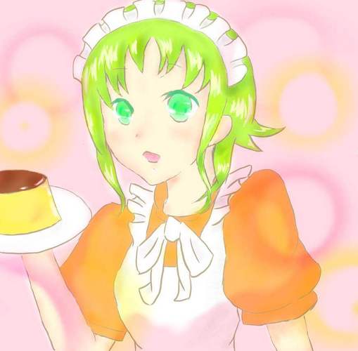 GUMI メイド服ぅwww