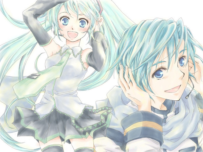 KAITOとミク2