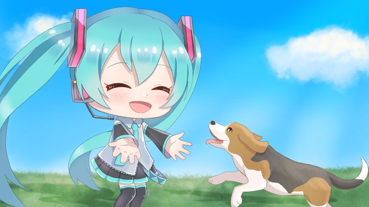 こっちおいで!
