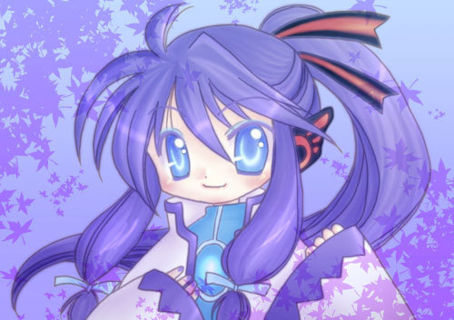 【塗り絵】ぷにぷにがくぽさん
