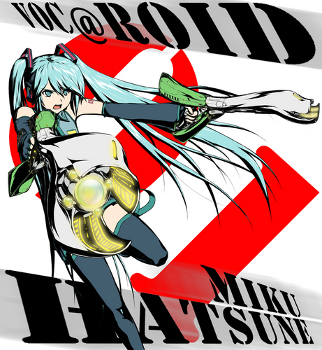 アメコミ風?初音ミク