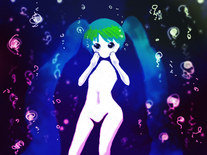 ゆらゆらごぼごぼ