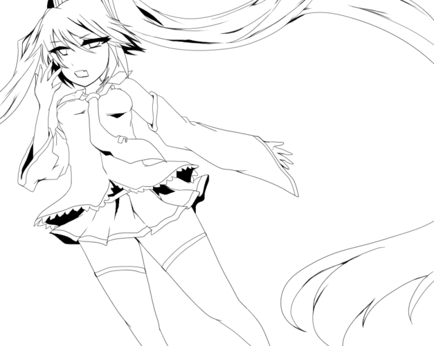 【絵刷さんへ】『線画*途中報告』