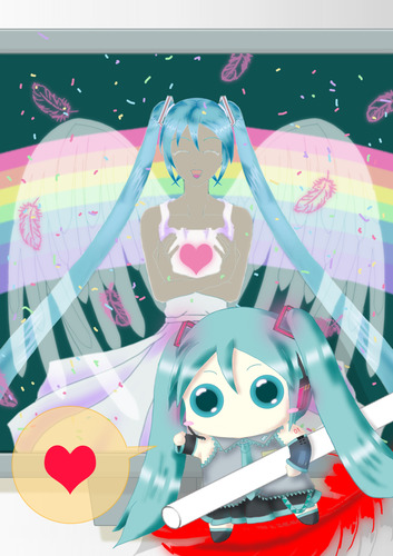 赤い羽根共同募金(ぷちミクのみ)