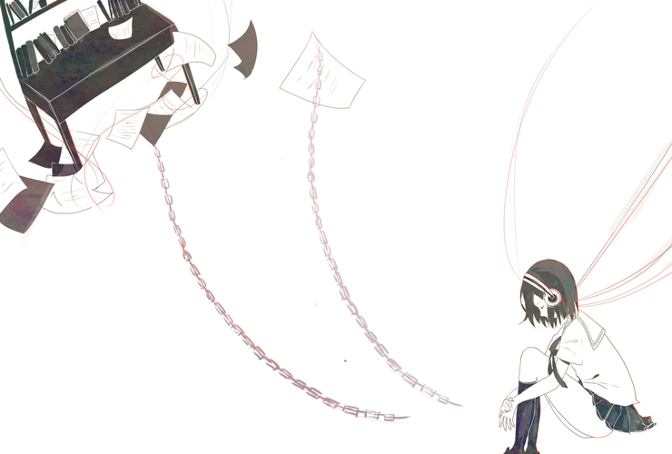 モノクロの世界【歌詞:りくりくりさん】Ver2 図1