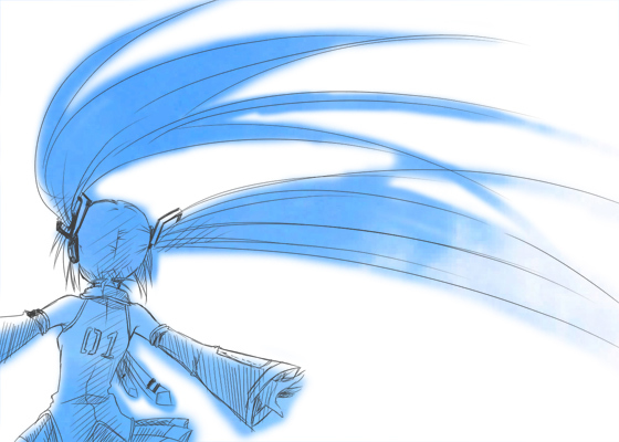 空ミクうしろ