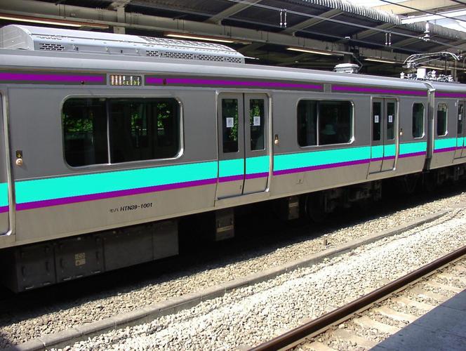 【ウソ電】(修正前) 初音線 HTN39系 直流通勤電車