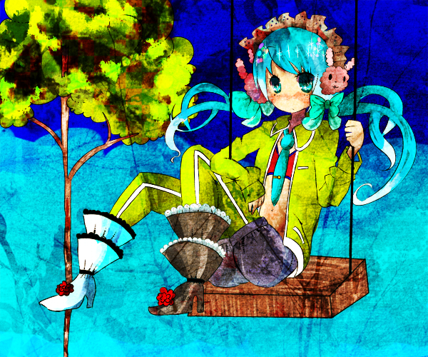みくとブランコ