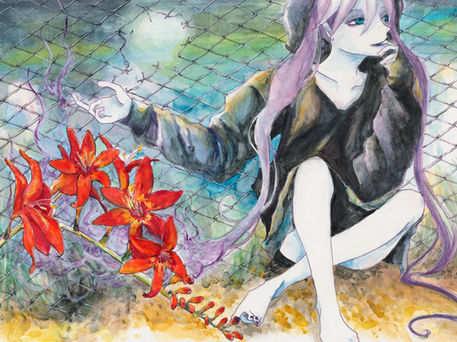 紫煙クロコスミア