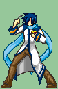 格ゲーっぽいドット絵兄さん