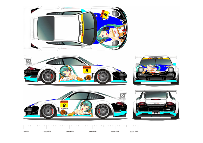 SUPER GT #9 デザイン案