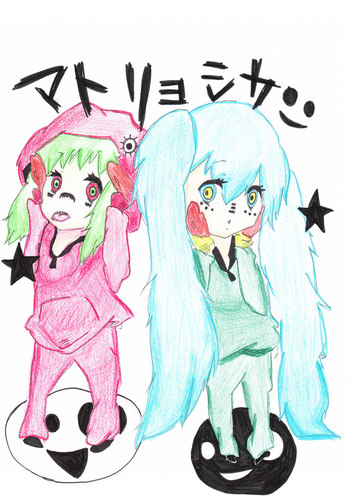 マトリョシカ natu ★塗らせていただきました★