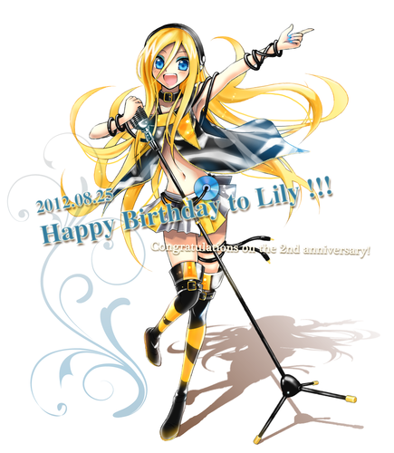Lilyさんハピバ!