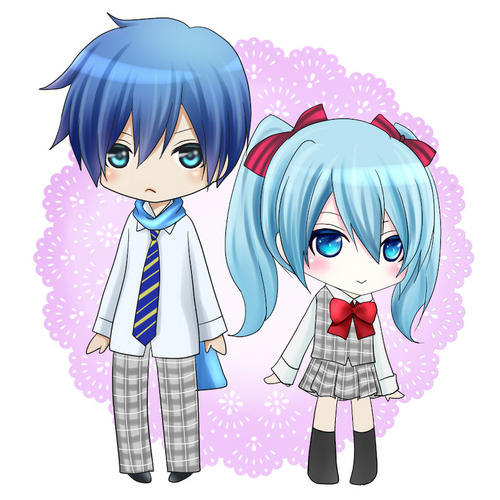 KAITO&ミク♪
