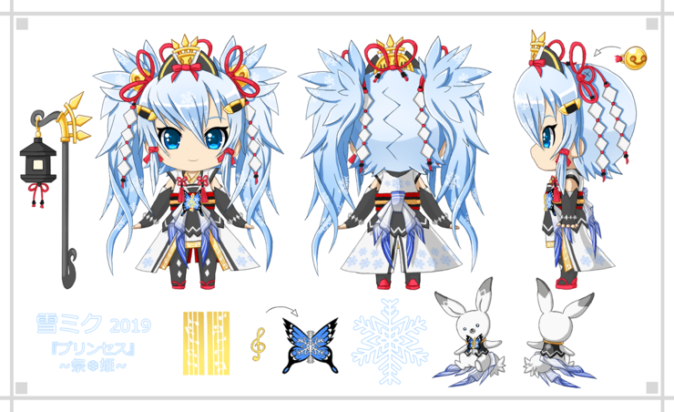 2019年雪ミク衣装