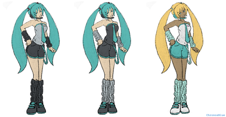 Hatsune Miku US Redesign Entry 1