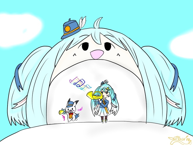 雪ミク2020ちゃんとラビット・ユキネ