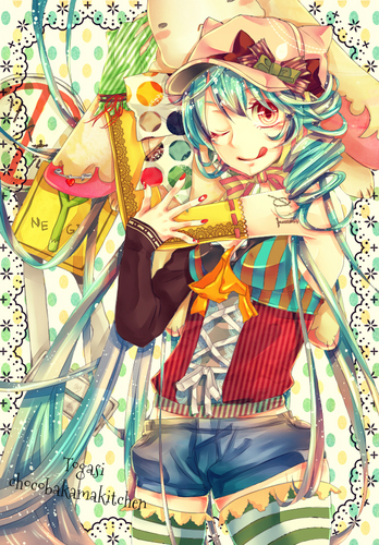 クリアファイルの絵