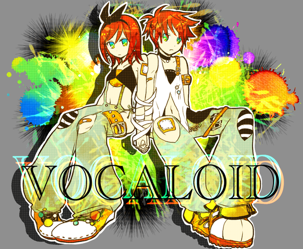赤色鏡音