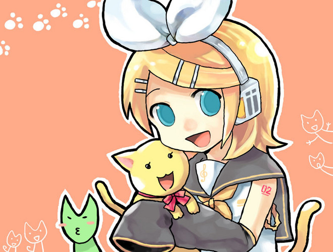 リンとねこ