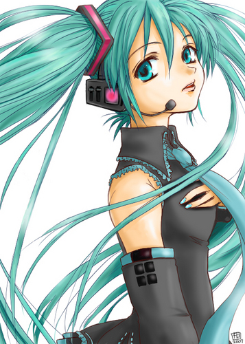 初音ミク(背景文字なしver)